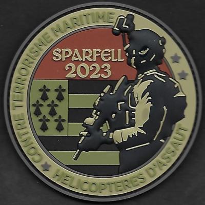 33 F - Exercice Sparfell - contre terrorisme maritime 2023 - mod 1