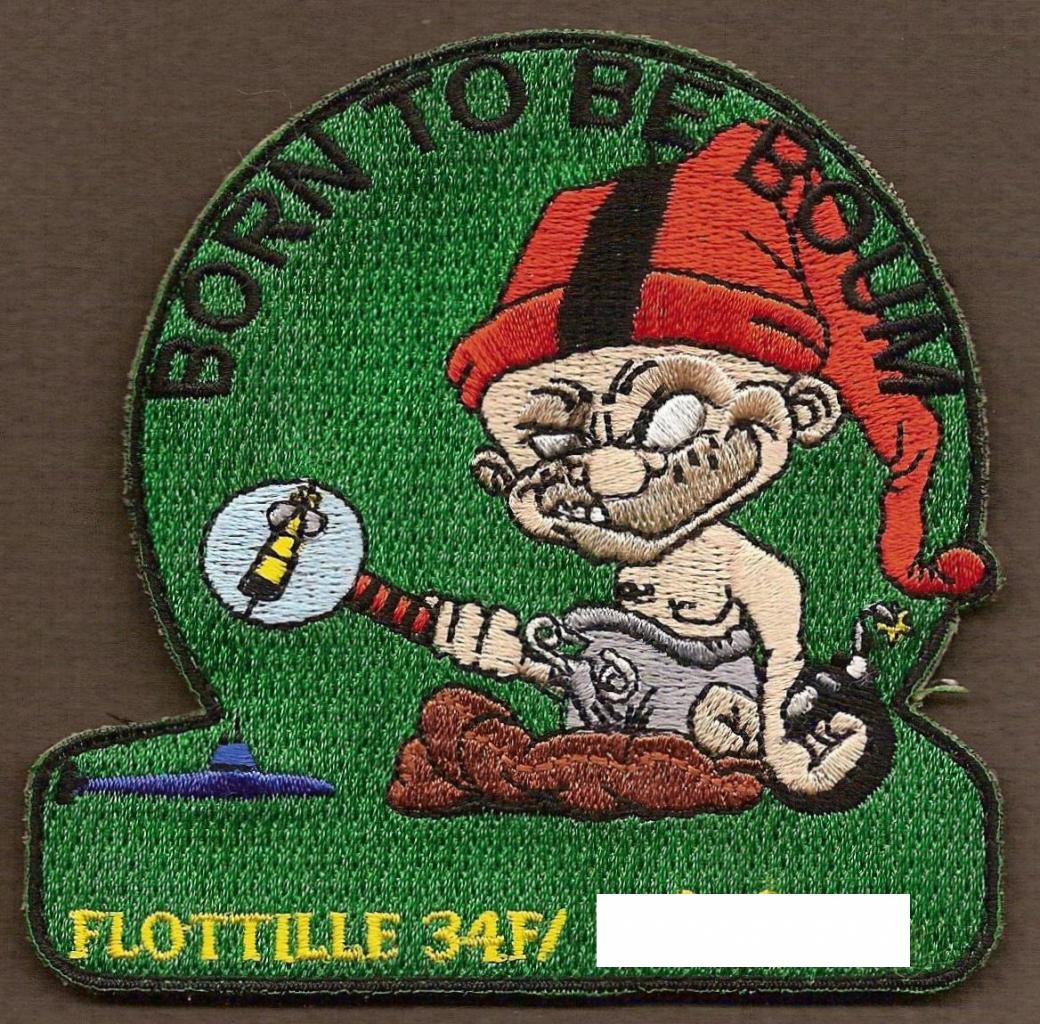 34 F - Born to be boum - patronymique - attribué M