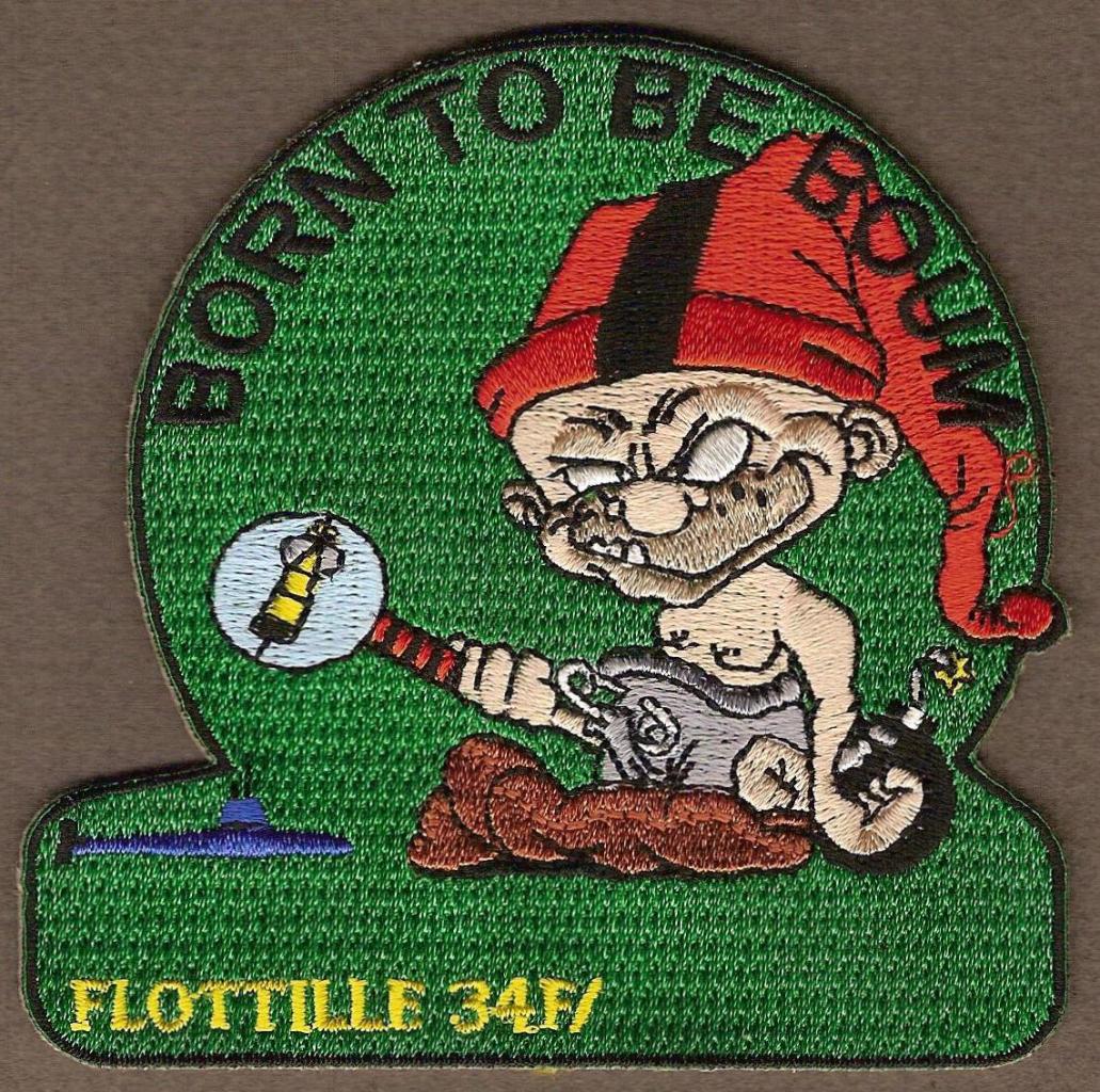34 F - Born to be boum - patronymique - vierge