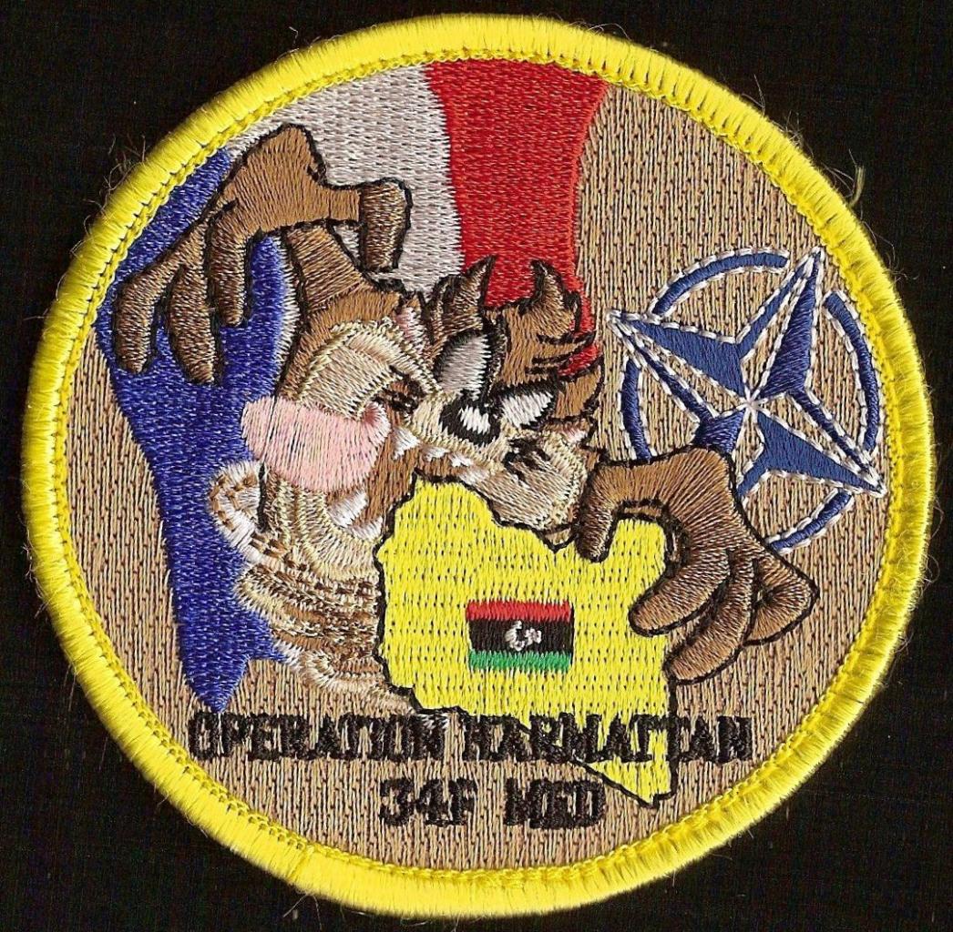 34 F - Dét MED - Opération Harmattan