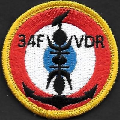 34 F - DET VDR - Vendemiaire - cocarde aéronavale