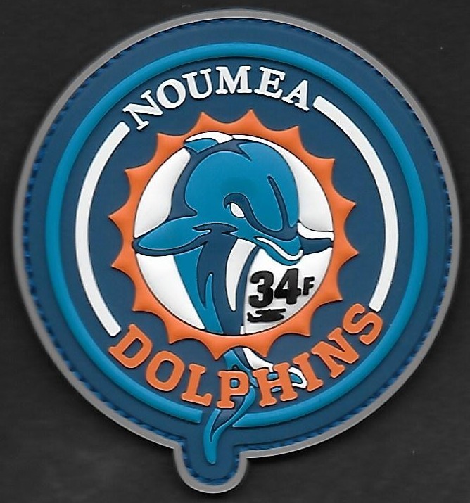 34 F - DET VDR - Vendemiaire - Noumea - Dolphins