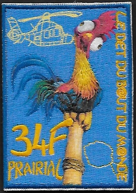 34 F Tahiti - DET FS Prairial - Dauphin N3 - Le Det du bout du monde