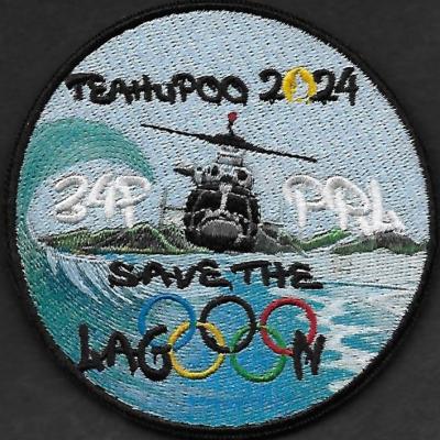 34 F Tahiti - DET FS Prairial PRL - Teahupoo JO 2024 - Save the Lagoon