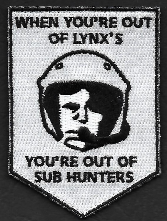 34 F - When you're out of Lynx's you're out of sub hunters
