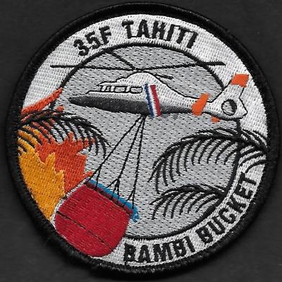35 F - détachement Tahiti - Bambi Bucket - mod 2