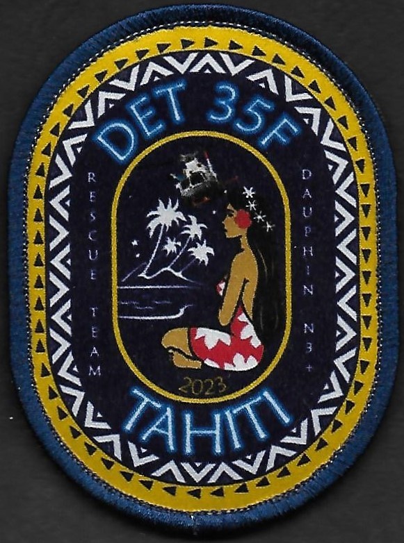 35 F - détachement Tahiti - Rescue Team - Dauphin N3+ - 2023