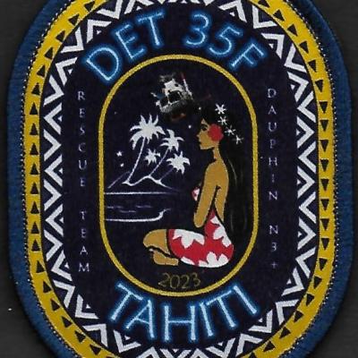 35 F - détachement Tahiti - Rescue Team - Dauphin N3+ - 2023