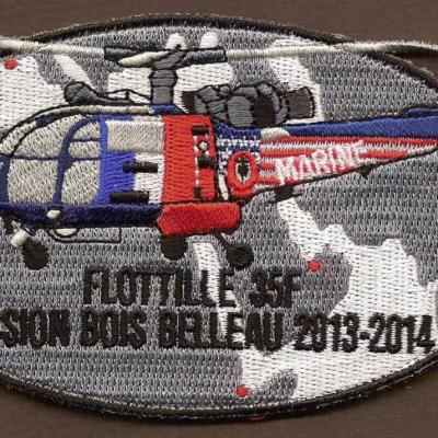 35F - Alouette PEDRO - Mission Bois Belleau 2013_2014