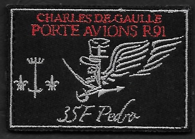 35F - Dauphin PEDRO - Porte-avions R91  - Charles de Gaulle - mod 1