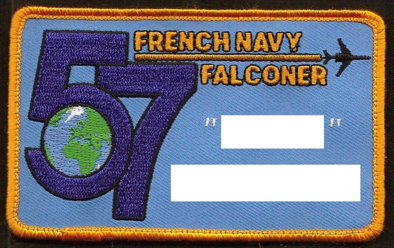 57 S - French Navy - Falconner -  Patronymique - mod 3 - attribué 1 M