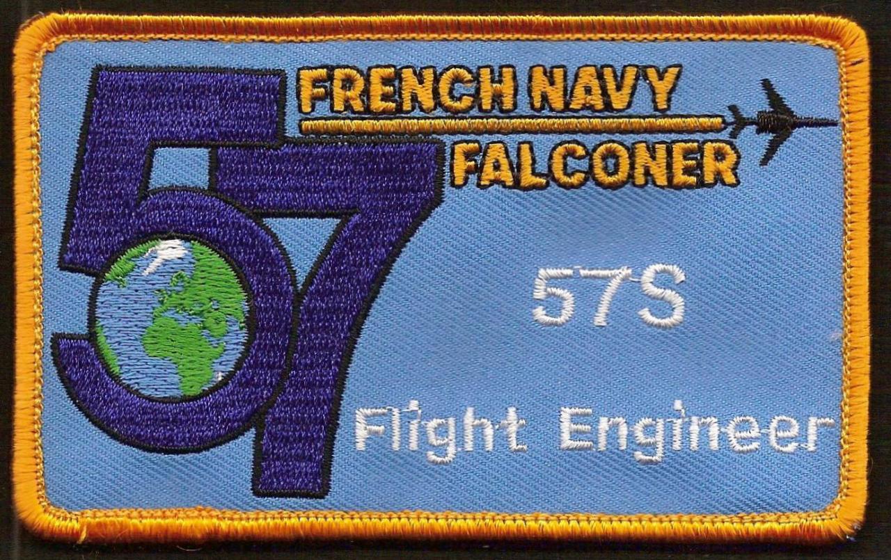 57 S - French Navy - Falconner -  Patronymique - mod 3 - FE