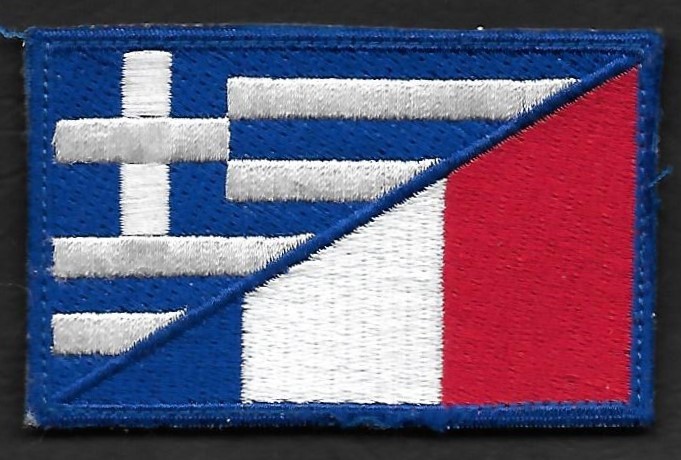 Drapeau France - Grèce