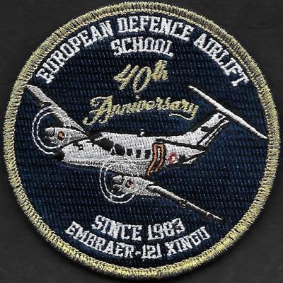 European Defence Airlift School - 40th anniversary - since 1983 - Embraer 121 Xingu