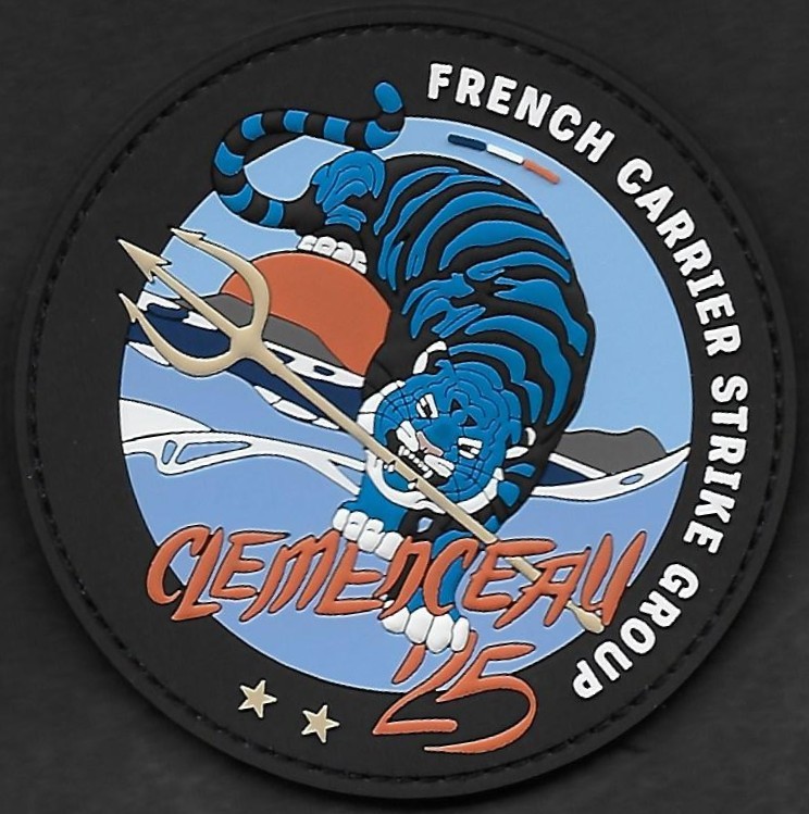 French Carrier Strike Group - Mission Clemenceau 2025 - mod 1 - PVC
