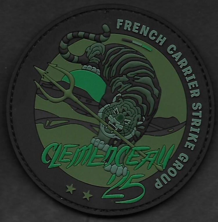 French Carrier Strike Group - Mission Clemenceau 2025 - mod 2 - PVC