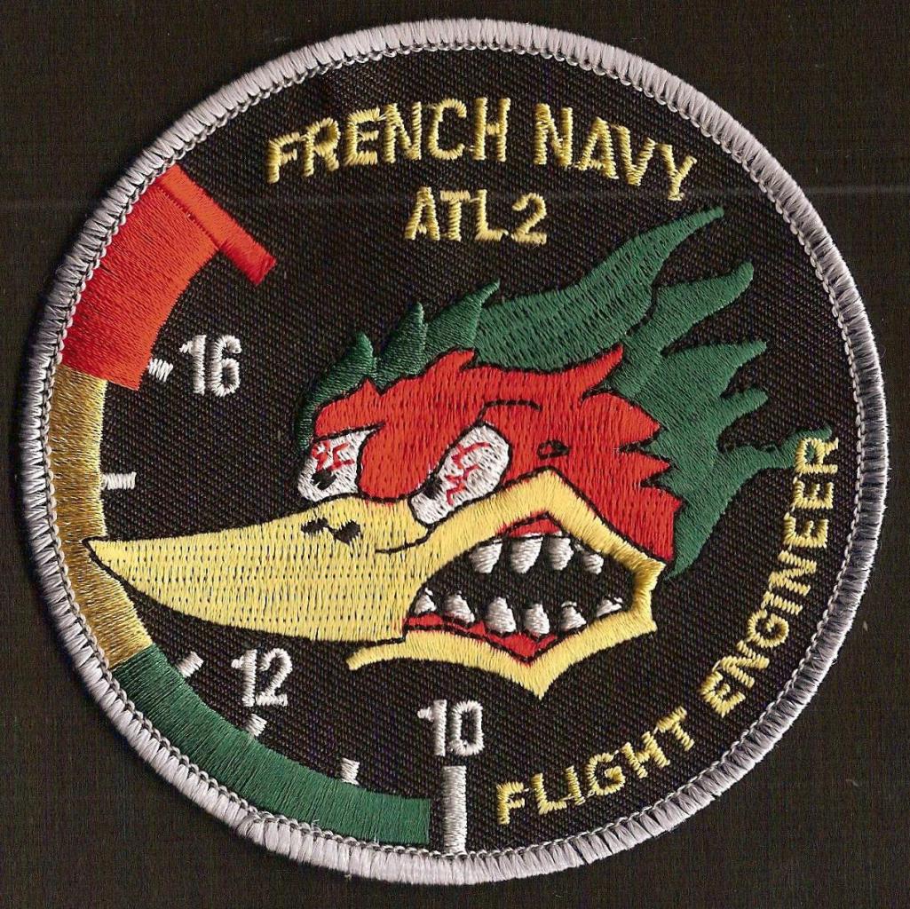 French Navy -  Atl2 - Flight engineer - mod 2