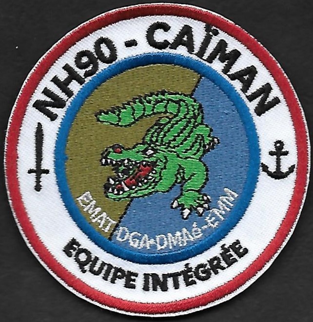 NH90 - CAÏMAN Equipe intégrée - EMAT DGA DMAé EMM