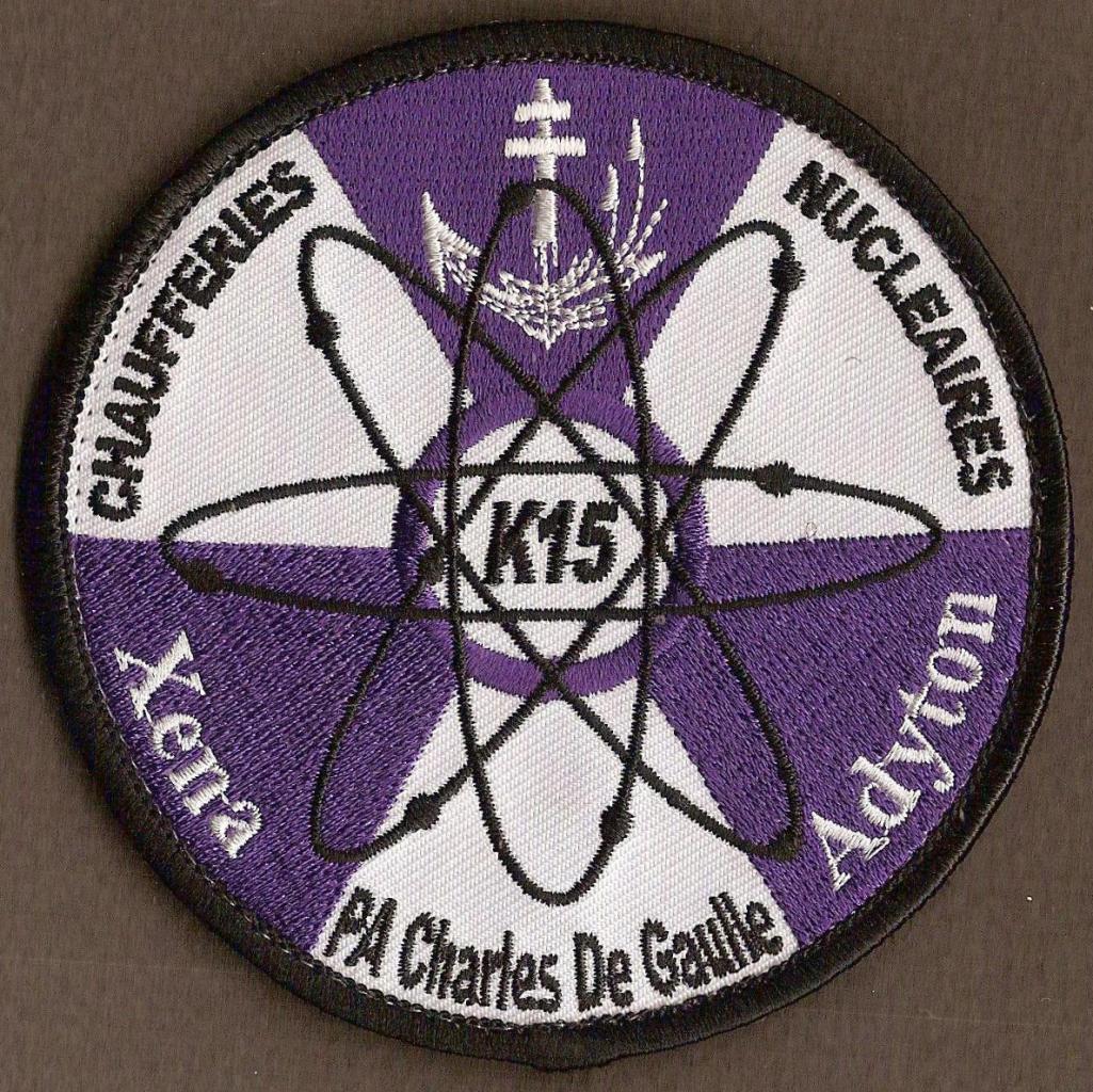 PA Charles de Gaulle - Chaufferies Nucléaires - Xéna adyton K15