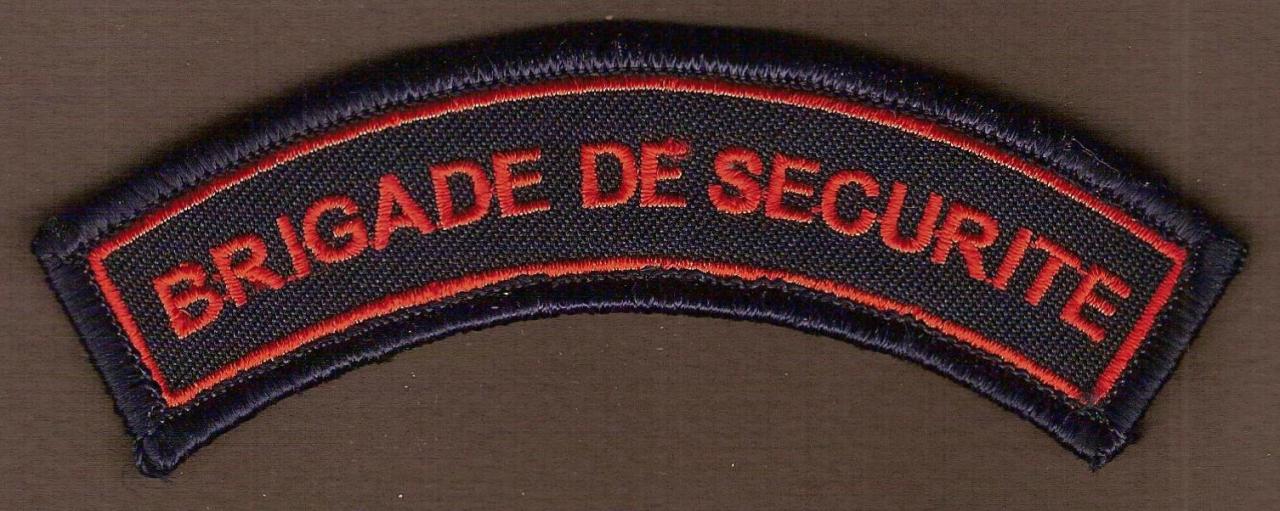 PA Charles de Gaulle - Brigade Sécurité - banane - mod 2