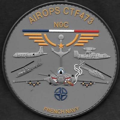 PA Charles de Gaulle - Carrier strike Group CTF473 - AIROPS - N0C - French navy