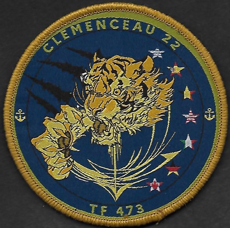 PA Charles de Gaulle CDG - TF473 - Mission Clemenceau 2022 - mod 1