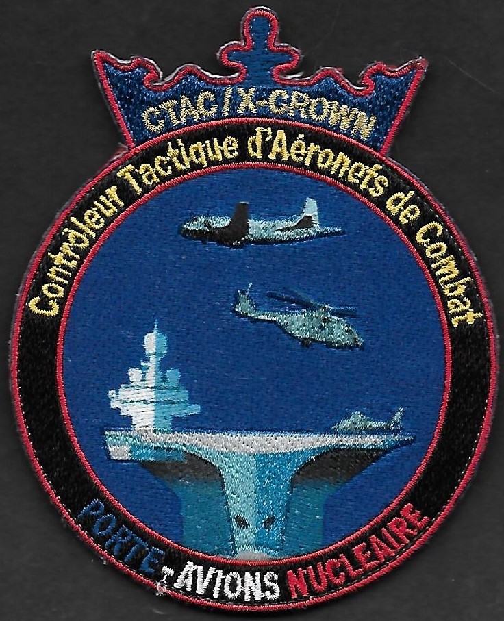 PA Charles de Gaulle - CTAC - Contrôleur Tactique d'Aéronefs de Combat - X-CROWN