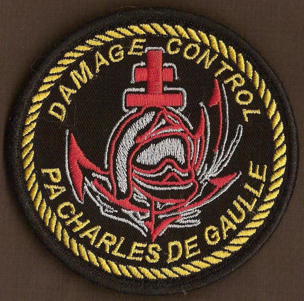 PA Charles de Gaulle - Damage control - mod 1