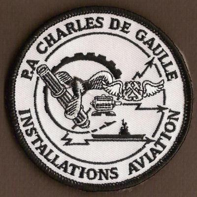 PA Charles de Gaulle - installations aviation - mod 1