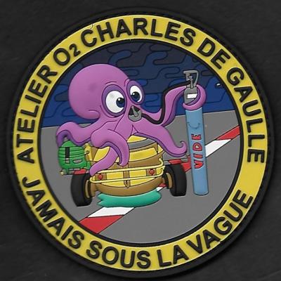 PA Charles de Gaulle - Installations Aviations - Atelier O2 Jamais sous la vague