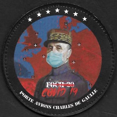 PA Charles de Gaulle - Mission Foch 2020 - Covid 19