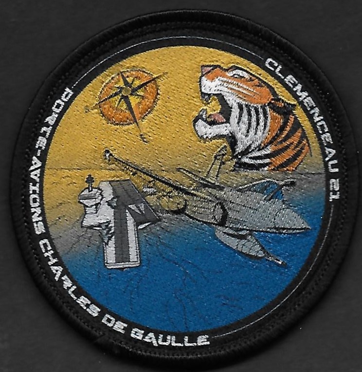 PA Charles de Gaulle - Navigation - Clemenceau 2021