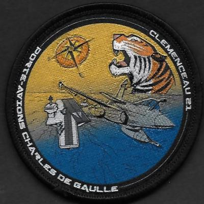 PA Charles de Gaulle - Navigation - Clemenceau 2021