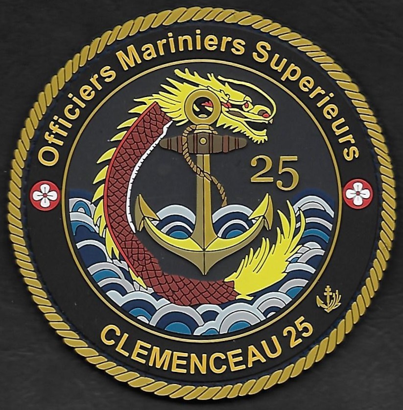 PA Charles de Gaulle - Officiers Mariniers Supérieurs - mission Clemenceau 2025