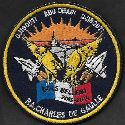PA Charles de Gaulle - Opération Bois Belleau 2013 - 2014 - Djibouti Abu Dhabi Djibouti