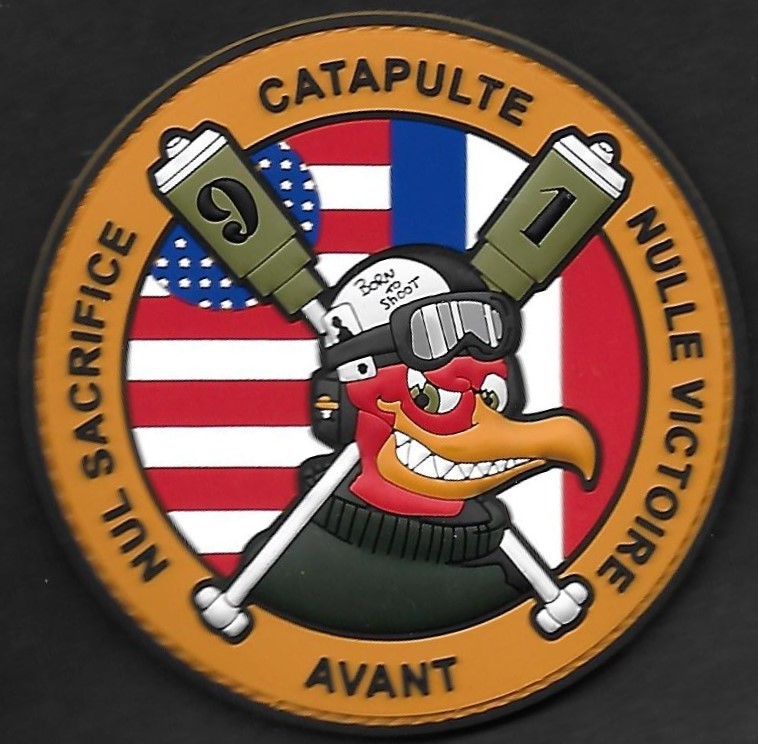 PA Charles de Gaulle - R91 - catapulte avant - Nul sacrifice nulle victoire