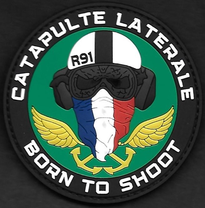 PA Charles de Gaulle - R91 - catapulte latérale - born to shoot - mod 1