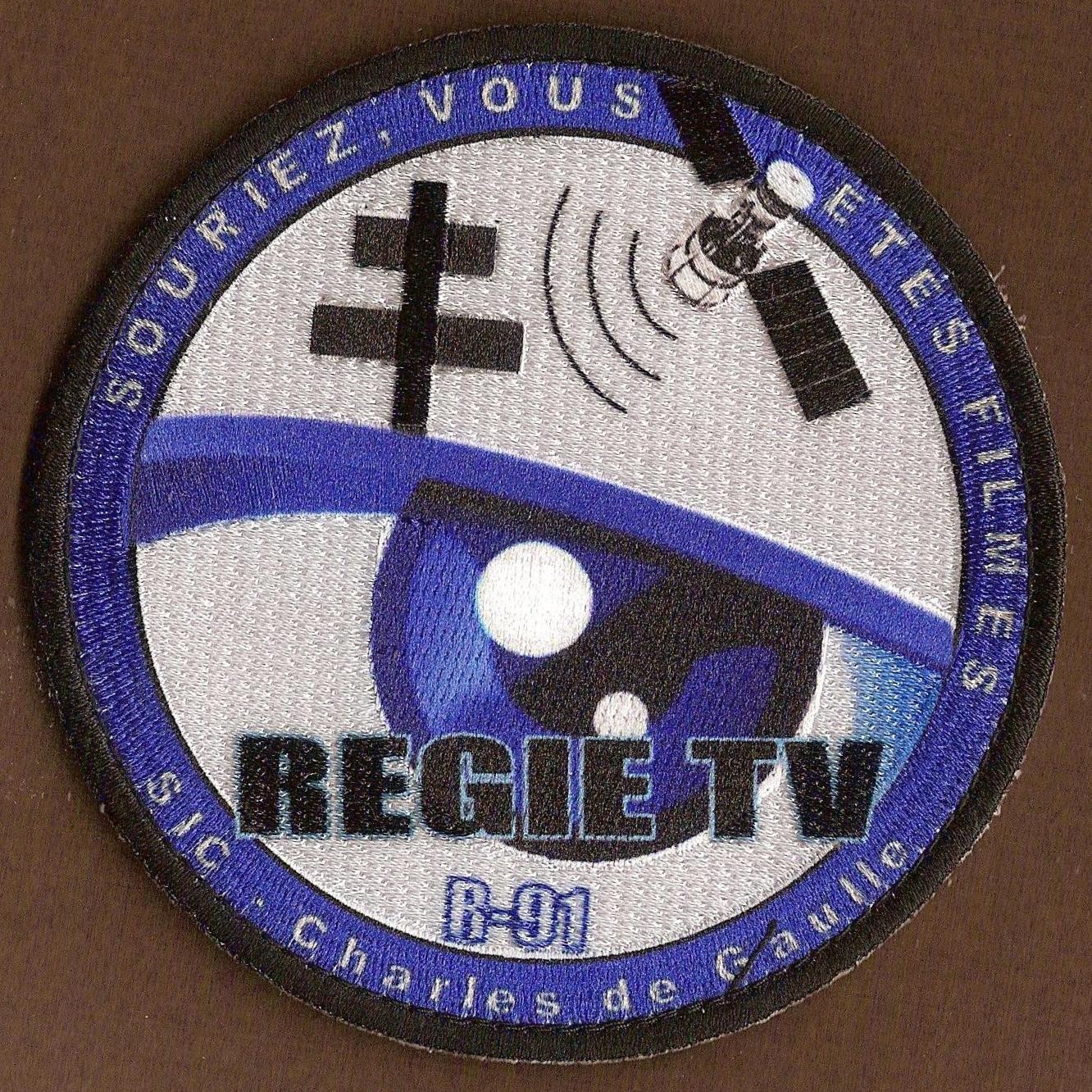 PA Charles de Gaulle - Régie TV