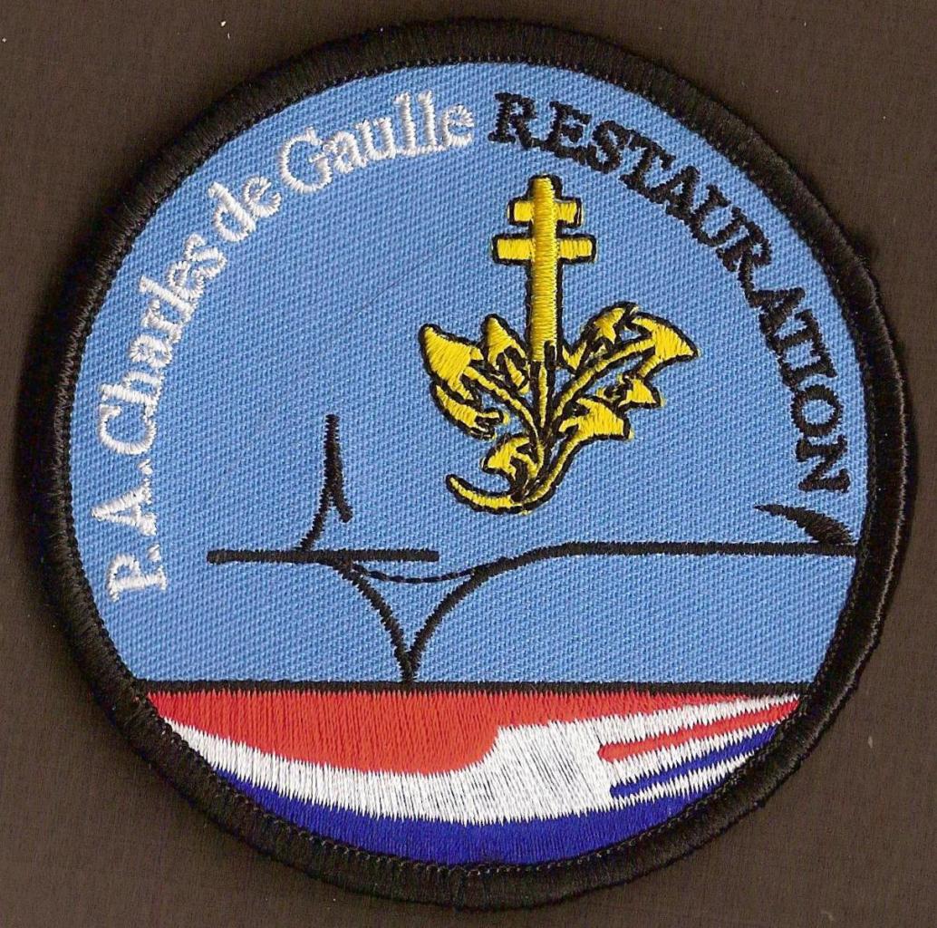 PA Charles de Gaulle - Restauration - mod 1