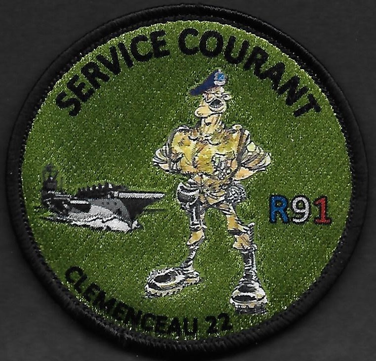 PA Charles de Gaulle - Service Courant - Mission Clemenceau 22 - R91