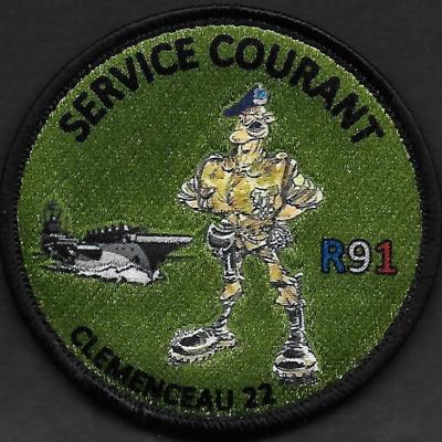 PA Charles de Gaulle - Service Courant - Mission Clemenceau 22 - R91