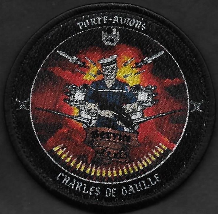 PA Charles de Gaulle - Services Armes - mod 6