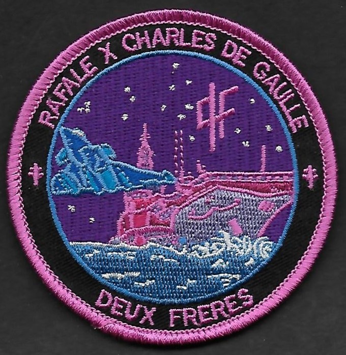 PA Charles de Gaulle - SIC - Rafale X Charles de Gaulle - deux frères