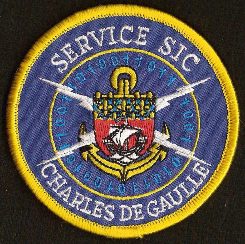 PA Charles de Gaulle - SIC - bleu - mod 1