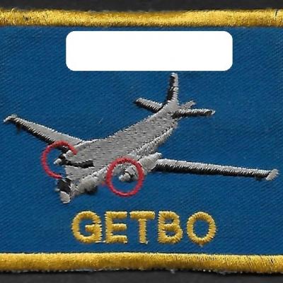 Patch Patronymique - Toile - mod 1- GETBO ATL2 M